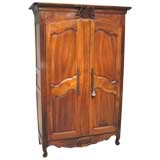 Antique French Provencal Bridal Armoire