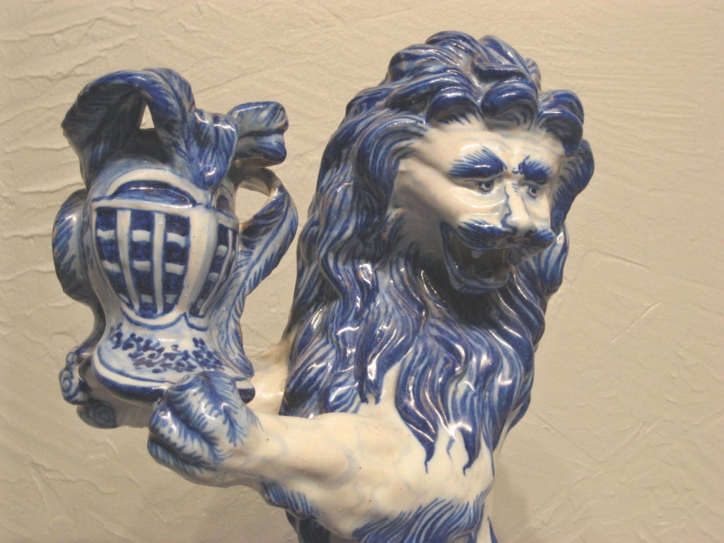 French Faience Mantle Clock 3