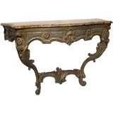 18th Century Louis XV Painted Console