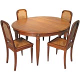 Art Deco Dining Table & 6 Chairs