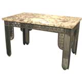 Antique Art Deco Iron Table