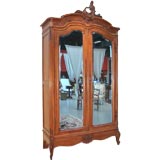 Antique French Louis XV Style Armoire
