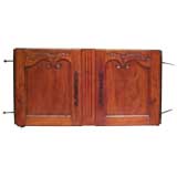 Pair of French Doors of a buffet