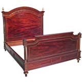 Antique Napoleon III Bed Frame