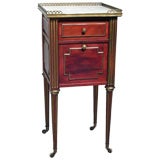 Antique Napoleon III Bed Side Table