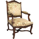 French Louis XV Style Arm Chair
