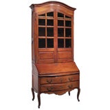French  Louis XV Secretaire with Bookcase