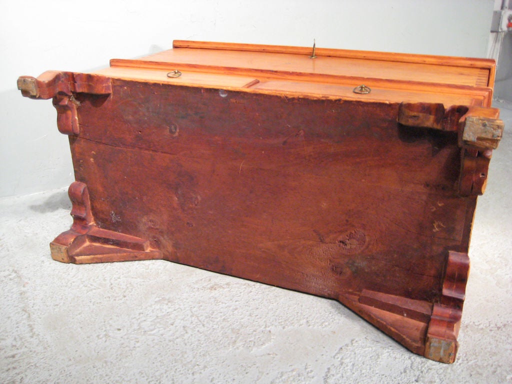 American Chippendale Blanket Chest 4