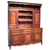French  Louis XV Country Vaisellier or Hutch