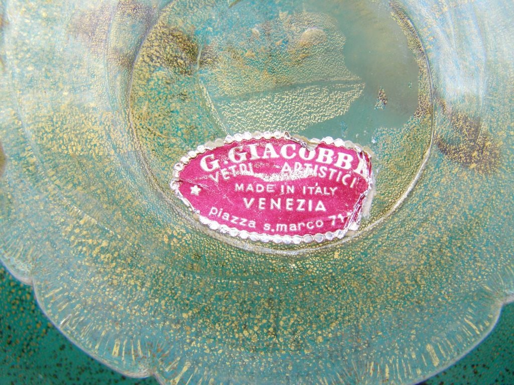 Murano Glass Centerpiece Bowl 1