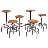 Set of  Industrial Stools by Egon Eiermann [down to 3]