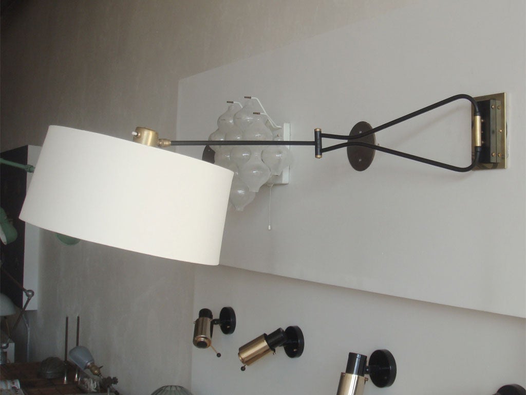 Pair of French Swing Arm Sconces