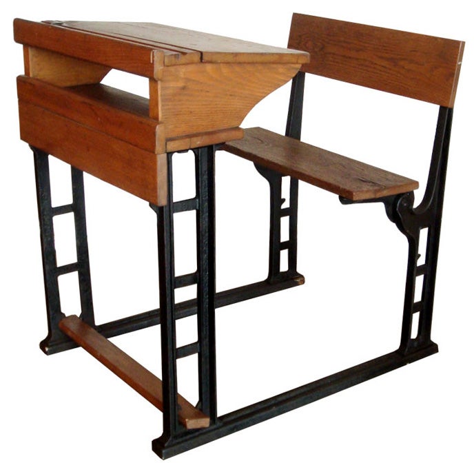 Early 1900's School Desk