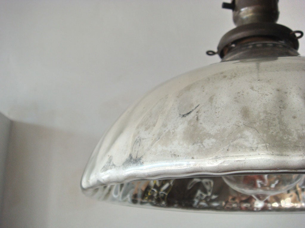 Mercury Glass Pendant Light 4
