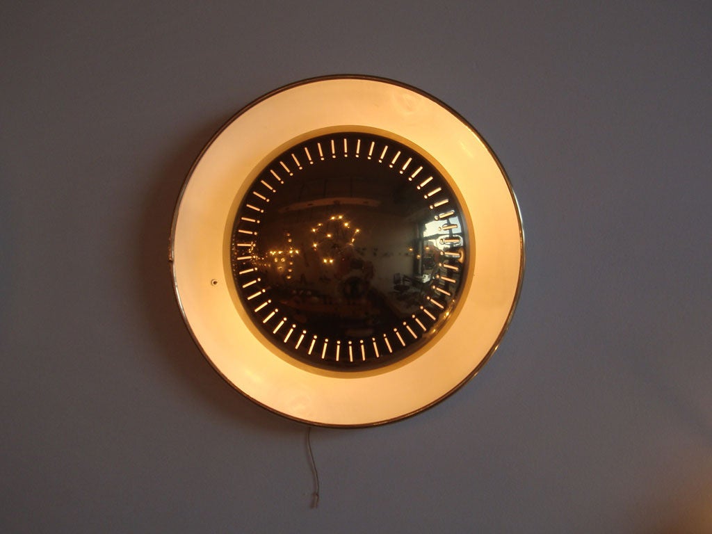 Brass Double Disk Flush Mount Lights