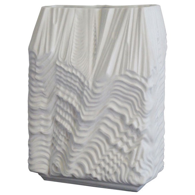 Martin Freyer "Wave" Vase for Rosenthal