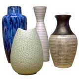 1960's - 1970's "Keramik" Vases from Germany
