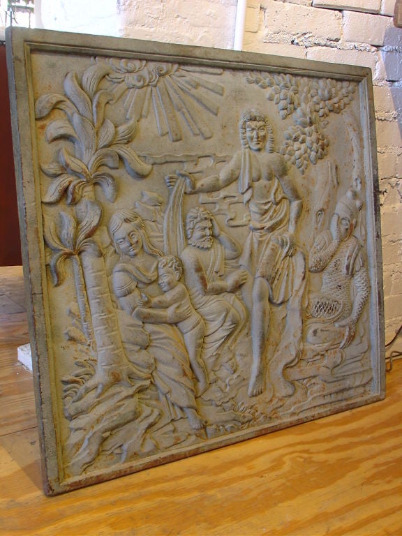Decorative Cast Iron Panel