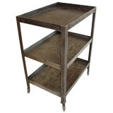 Vintage Industrial  Three Tier Cart