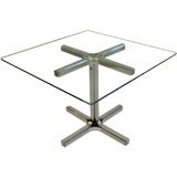 1970's Chrome Dining Table