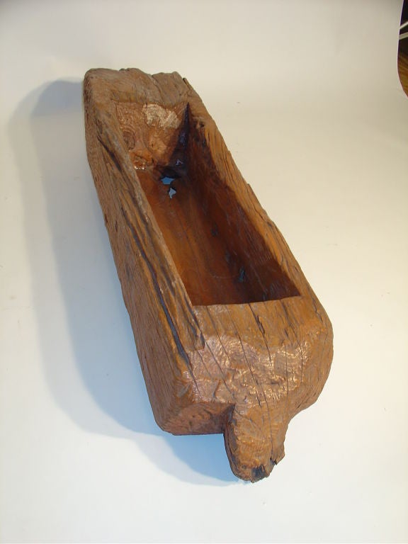 Indonesian Carved Wood Trough