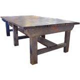 Steel top Industrial Table