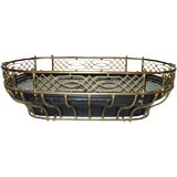 Brass Planter with Original Liner