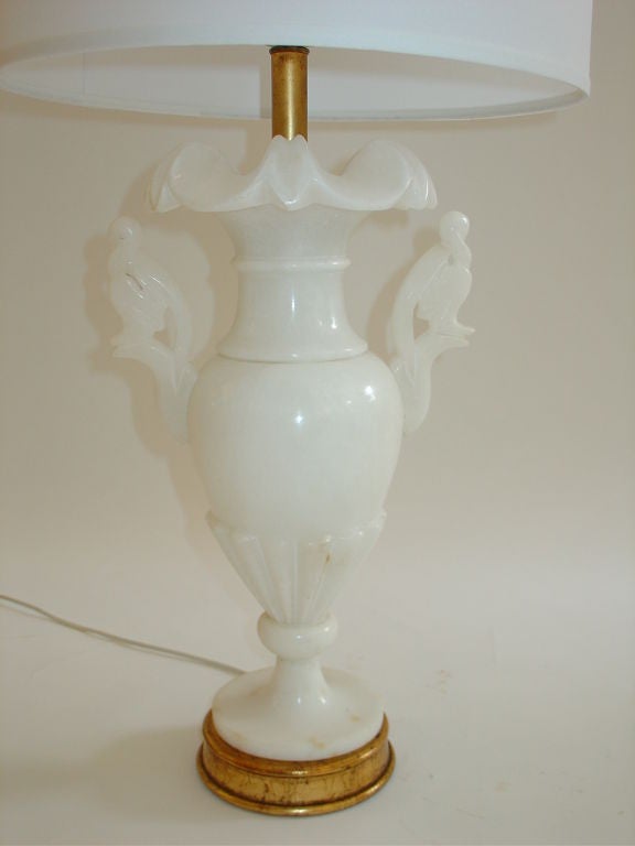 Alabaster Lamp