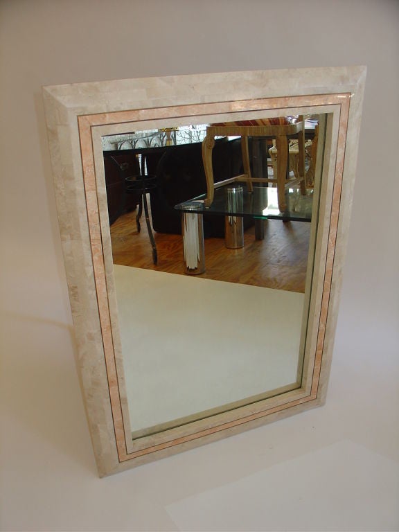 Maitland Smith Tessellated Mirror