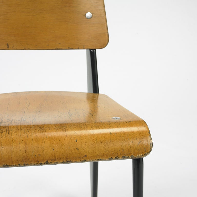 Steel Standard chair no. 305 by Jean Prouve