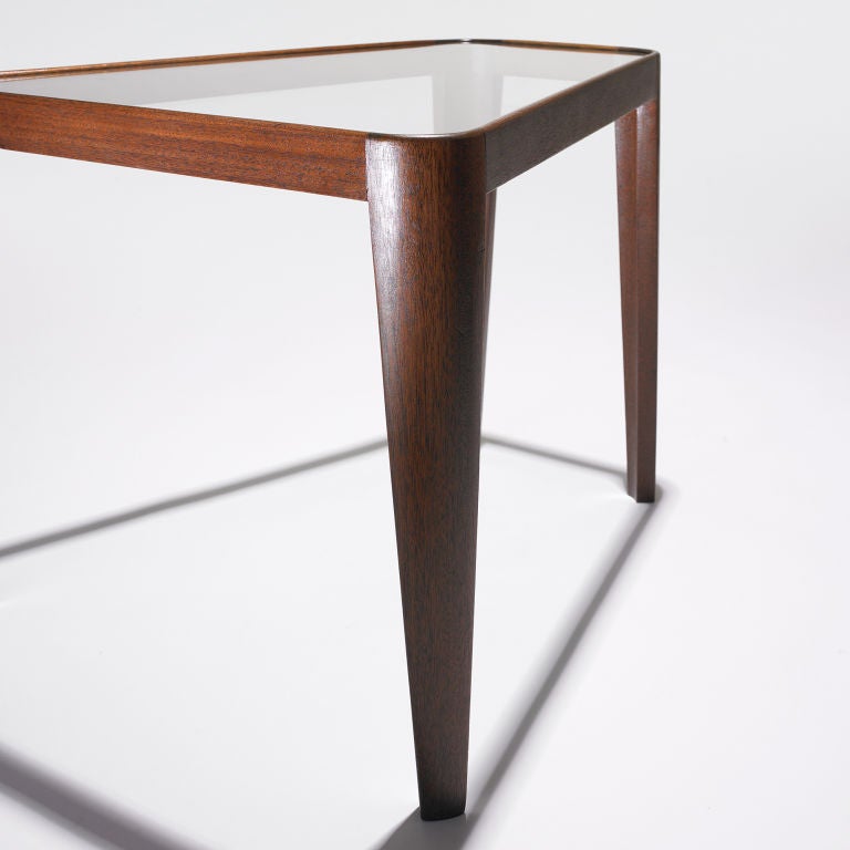 20th Century Wedge-Shaped end table, model 4809 by Edward Wormley