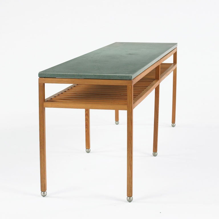 Double Linear Refectory table from Windsor I, Vero Beach, Florida by Hugh Newell Jacobsen