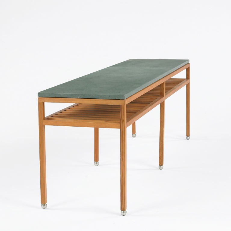 Double Linear Refectory table from Windsor I, Vero Beach, Florida by Hugh Newell Jacobsen