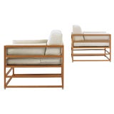 pair of Linear lounge chairs from Windsor I, Vero Beach, Florida by Hugh Newell Jacobsen