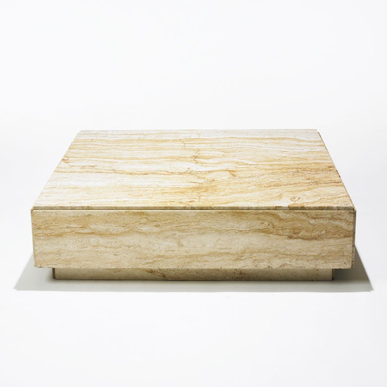 American coffee table by In the manner of Milo Baughman