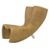 Wicker chair by Marc Newson