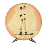 untitled (Plate) by Peter Voulkos
