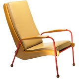 Visiteur lounge chairs, pair by Jean Prouve