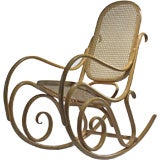 Vintage rocking chair, model 10 by Thonet