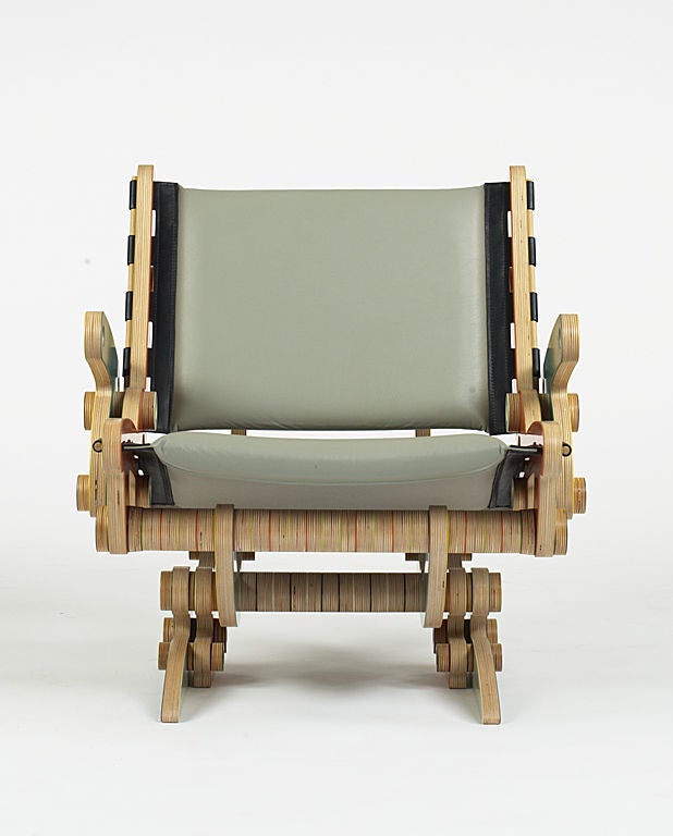 Contemporary SYNERGISTIC SYNTHESIS XVII sub b1 chair, Kenneth Smythe