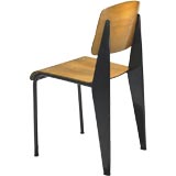 Standard chair no. 305 by Jean Prouvé