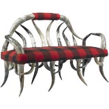 American Horn settee