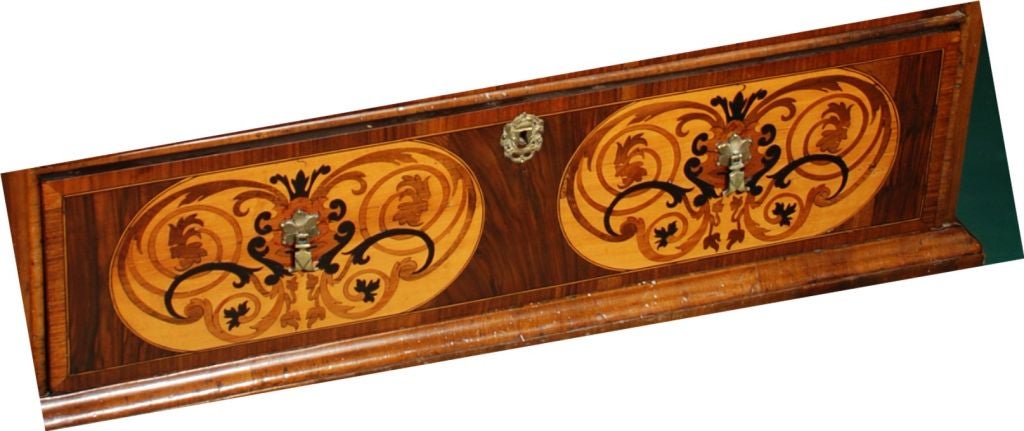 English MARQUETRY CHEST