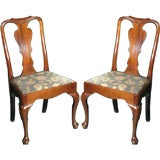 SOLID WALNUT SIDE CHAIRS