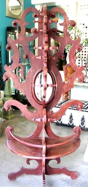 American Folk Art  Coat Rack