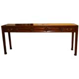 UNUSUAL 19TH CENTURY CHINESE TABLE WITH DRAWERS
