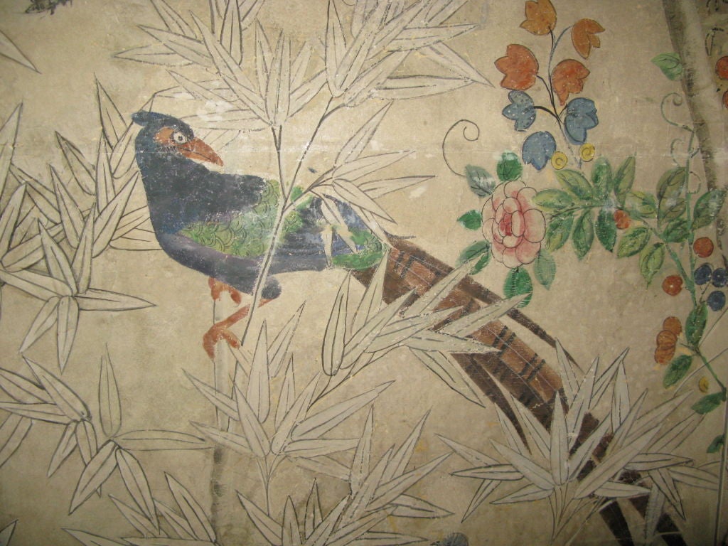 18th Century Chinese Wallpaper Screen 4