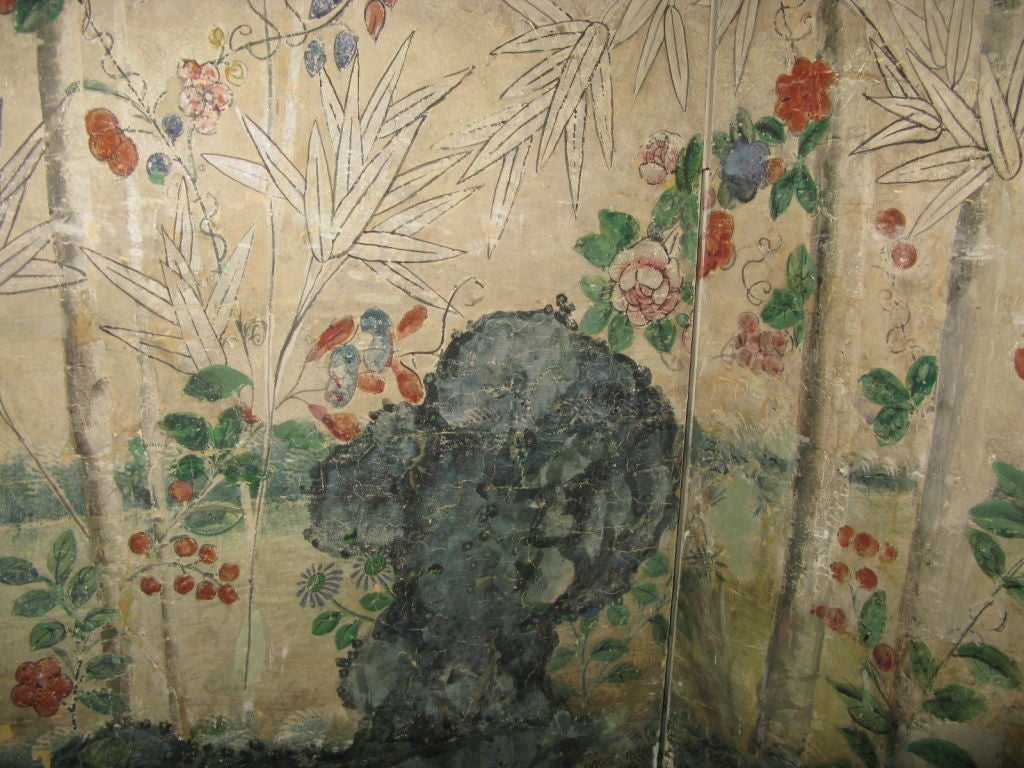 18th Century Chinese Wallpaper Screen 2