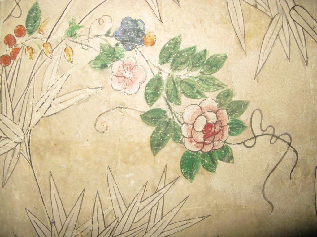 18th Century Chinese Wallpaper Screen 3