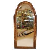 19th c. Chinoiserie Chippendale style mirror with gold design